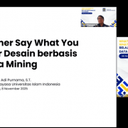 Webinar Manajemen Rekayasa Data Mining